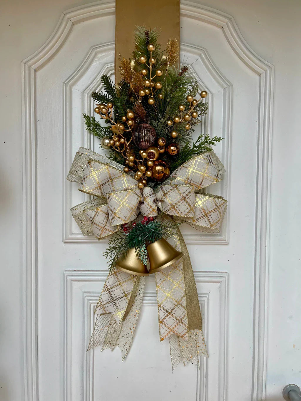 🎄 Escapulário Fita Dupla Face com Sinos – 2,10m x 35cm 🎄